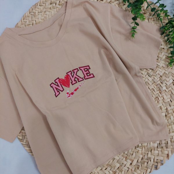 کراپ تیشرت زنانه و دخترانه نخ و پنبه