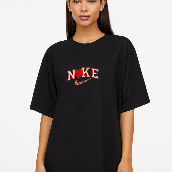 تیشرت لانگ مشکی زنانه